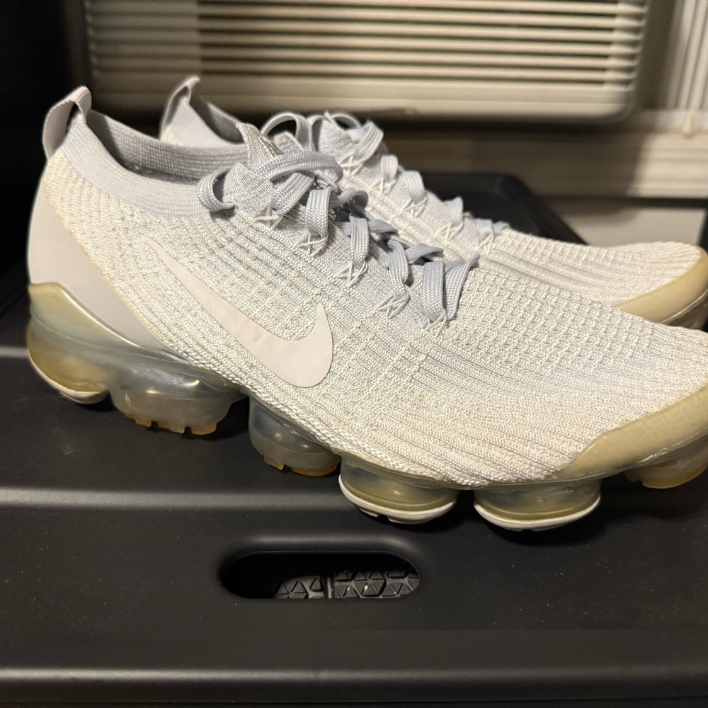 Nike Vapormax Flyknit 3.0 Platinum Grey Men’s US 11